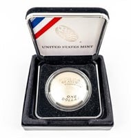 Coin 2014 Baseball Hall of Fame Silver Dollar Pr.
