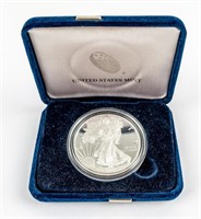 Coin 2017 Silver Eagle Proof in Box with Papers