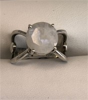 Moonstone 925 stamped ring sz.6 Retail: $64