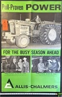 Allis Chalmers Tractor Pull Advertising Posters
