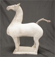 Chinese earthenware figure of a horse