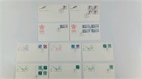 Stamps - Special Olympic FDC's