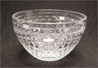 Faberge "Monplaisir" large cut crystal bowl