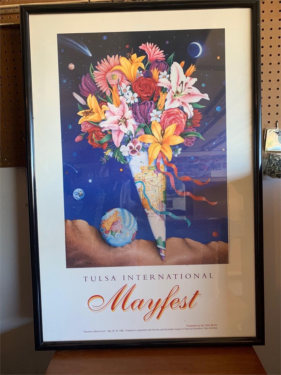 Mayfest 1996 Poster Framed