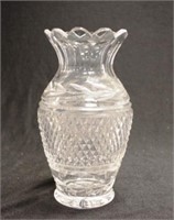Waterford cut crystal "Glandore" vase