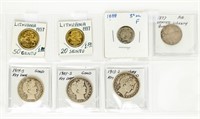 Coin Assorted United States Silver Coinage+ More