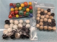 Collection of vtg. marbles