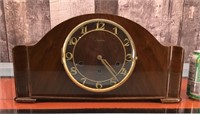 Vtg. Original Mouthe mantle clock w/ key