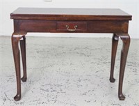 Georgian mahogany card table