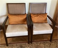 Pair of modern chairs