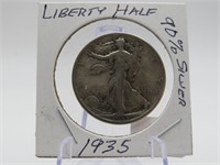 Liberty 1935 Half Dollar
