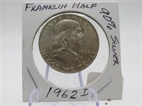 1962-D Franklin Half Dollar