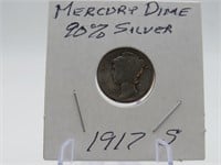 1917-S Mercury Dime