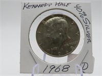 Kennedy 1968-D Half Dollar