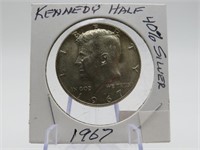 1967 Kennedy Half Dollar