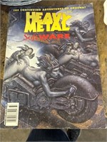 Heavy metal software comic book