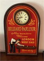 Billiard Parlour clock
