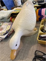 Big ceramic duck