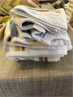 Stack of washcloths