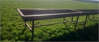 10ft x 42in feed trough