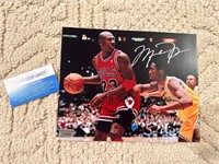Michael Jordan/Kobe Bryant Signed 8x10 w/COA
