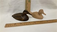 Duck Figures, wooden