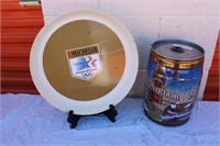 Michelob Tray and Pony Keg