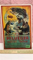 Pflueger Tin Sign 11x16