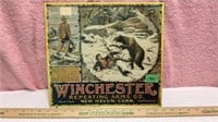 Winchester Tin Sign 14x13