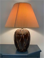 Ceramic Asian Bamboo Table Lamp