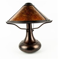 Mica Craftsman Style Small Onion Table Lamp