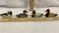 Avon Assorted Duck Figurines (4)