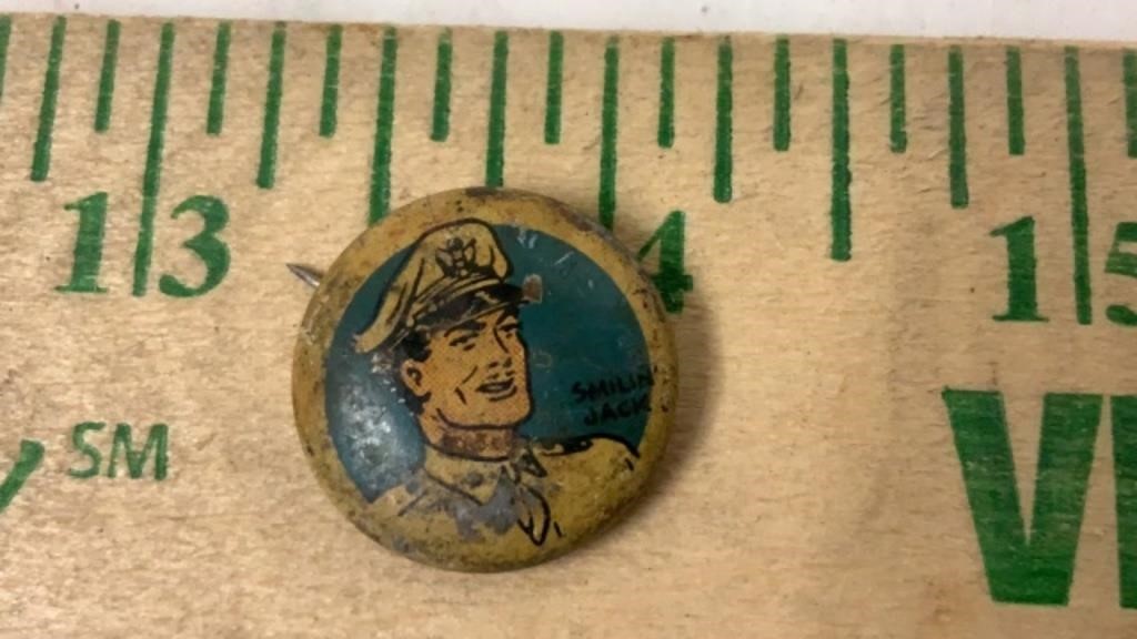 Smiling Jack Kellogg’s Pep Pin,1945