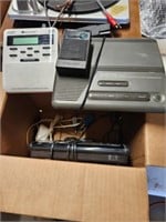 Lot of assorted electronic items including