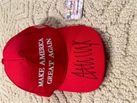 Donald Trump Signed MAGA Hat w/COA