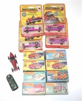 Quantity of various vintage matchbox cars