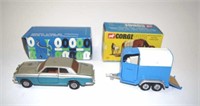Vintage Corgi Toys No 112 double horse box