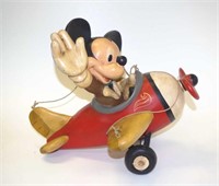 Walt Disney large Mickey Mouse big fig aeroplane