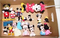 Quantity of Mickey and Minnie toys