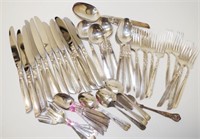 Community plate silver cutlery set