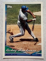 1994 TOPPS HOF RICKEY HENDERSON CARD
