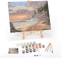 Golden Hour Paint by Number 16x20 Frame Kit