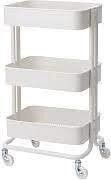 IKEA Home Kitchen Storage Utility cart (White)