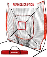 $60  Baseball & Softball Practice Net with Zone