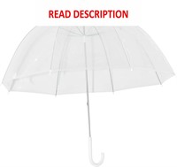 $22  Home-X Clear Bubble Umbrella - Large  1 Pack