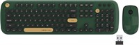 Wireless Keyboard-Mouse  2.4GHz (Green-Black)