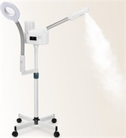 Facial Steamer with 5X Magnifying Lamp for Spa