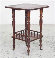 Antique 2 tier occasional table