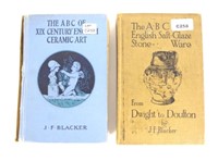 Two volumes J.F. Blacker ABC collectors books