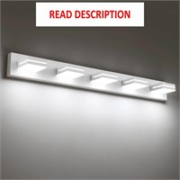 $110  LED Vanity Light Fixtures (5-Light  40-Inch)